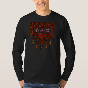 T-shirt Broderie palestinienne de Tatreez   Art palestine