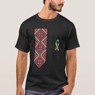 T-shirt Broderie Ukrainienne Vyshyvanka Pour Soutien Gratu