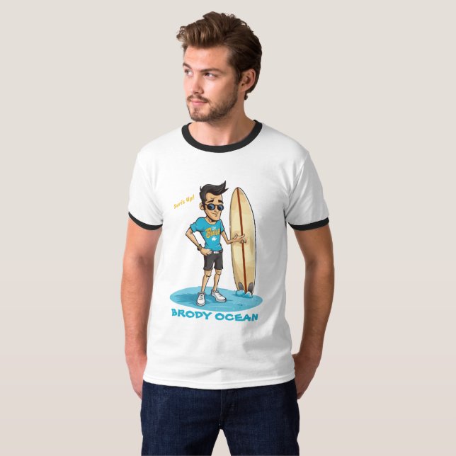 T-shirt Brody Ocean (Devant entier)