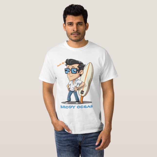 T-shirt Brody Ocean (Devant entier)