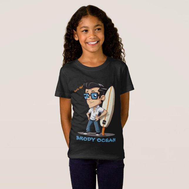 T-Shirt Brody Ocean (Devant entier)