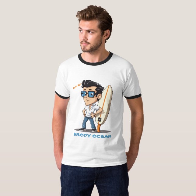 T-shirt Brody Ocean (Devant entier)
