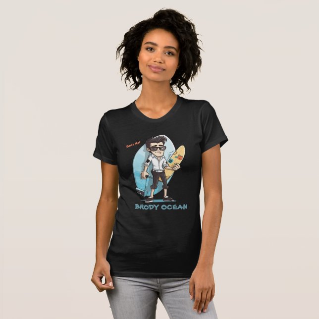 T-shirt Brody Ocean (Devant entier)