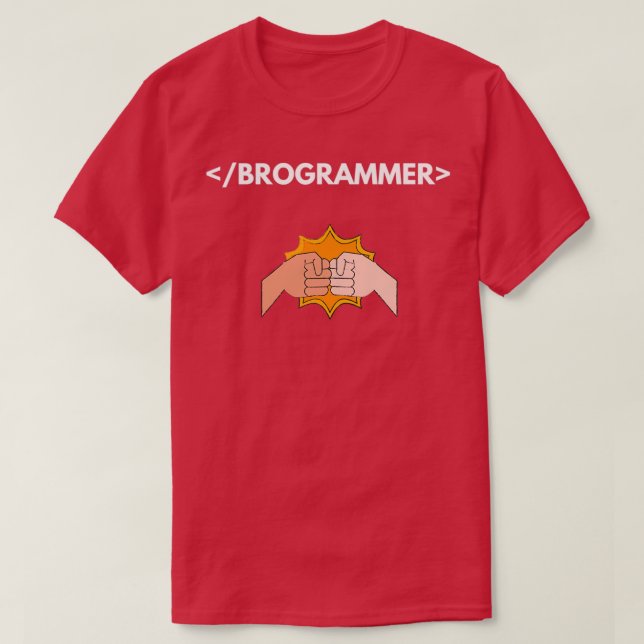 T-shirt Brogrammers T pour broches programmeurs (Design devant)