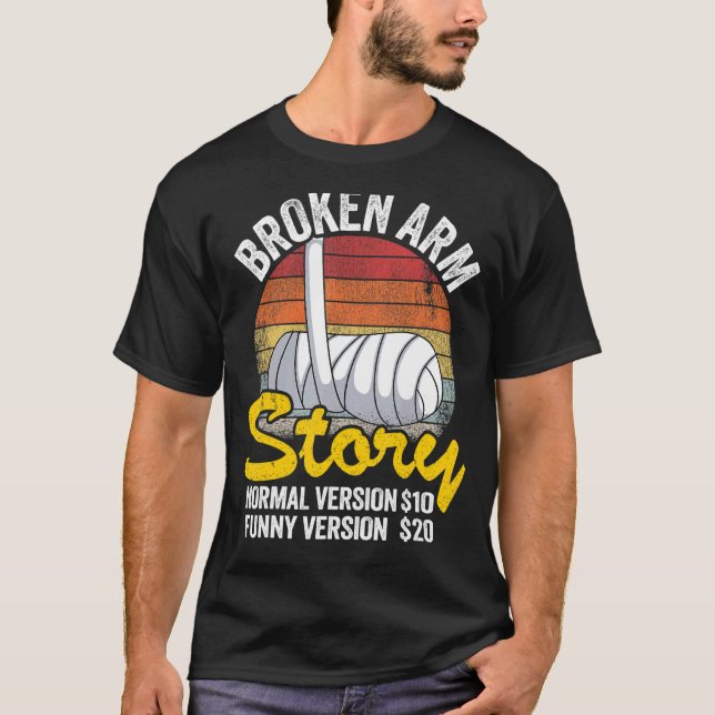 T-shirt Broken Arm Story Version normale 10 version 20 9 (Devant)