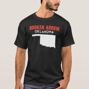 T-shirt Broken Arrow États-Unis État Amérique Voyage Oklah