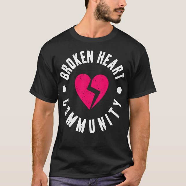 T-shirt Broken heart community (Devant)