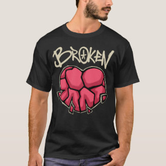 T-shirt Broken Heart streetwear