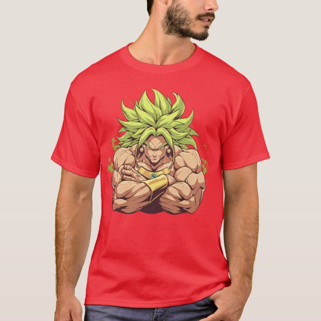 T-shirt broly print (Devant)