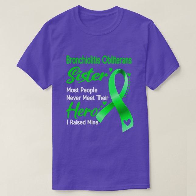 T-shirt Bronchiolitis Obliternelle Soeurs La plupart des g (Design devant)
