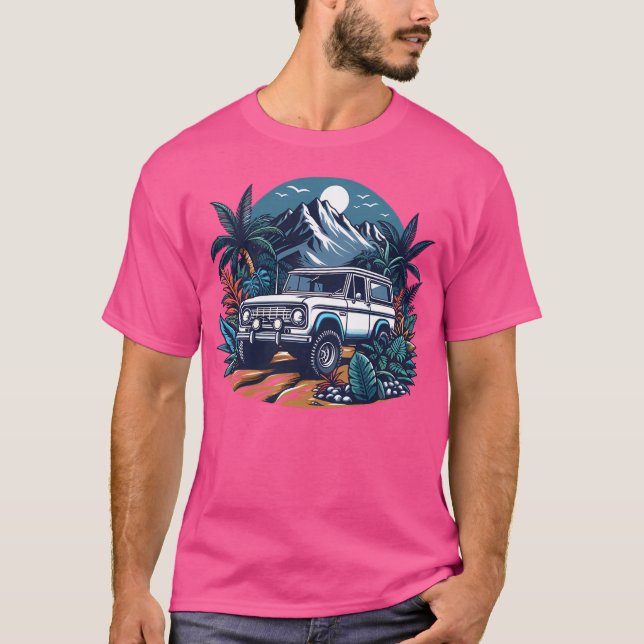 T-shirt Bronco Hors De La Route (Devant)