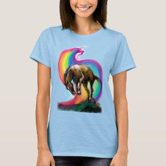 T-shirt Bronco Unicorn Rainbow