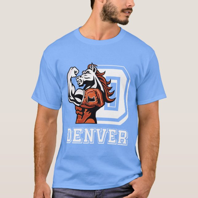 T-shirt broncos colorado (Devant)