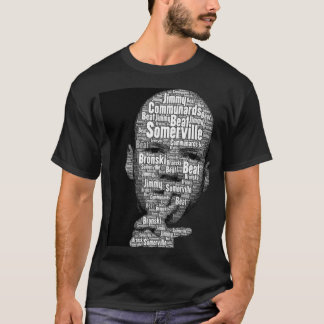 T-shirt Bronski Beat Typeface en noir et blanc Classic T