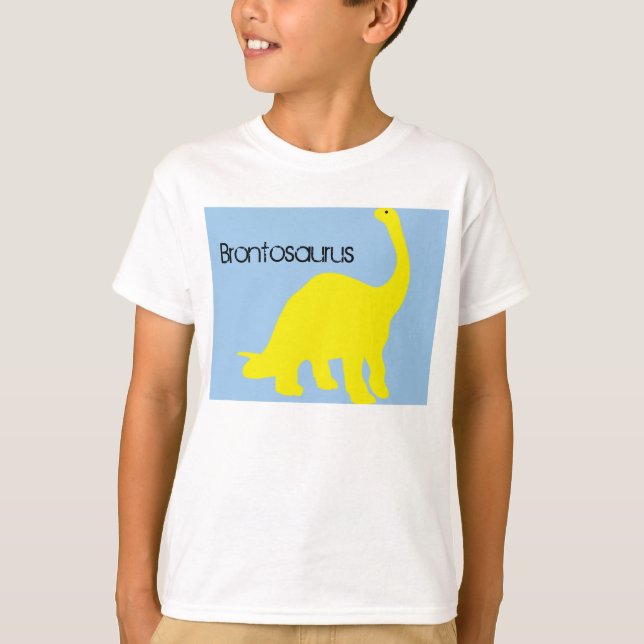 T-shirt Brontosaurus pour enfants (Devant)