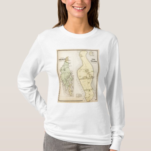 T-shirt Bronx le comté de Westchester New York (Devant)