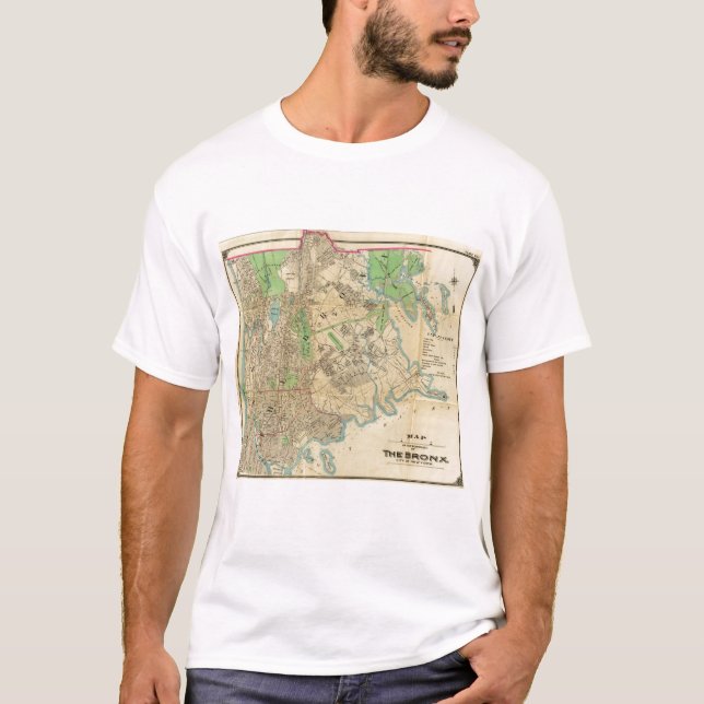 T-shirt Bronx, New York (Devant)