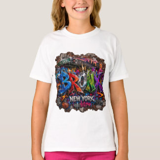 T-shirt Bronx New York graffiti urbain art de rue