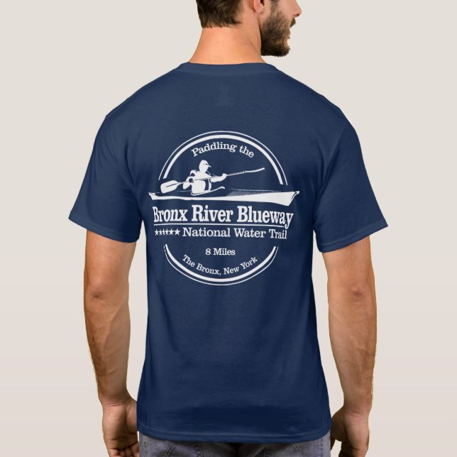 T-shirt Bronx River Blueway (SK) (Dos)