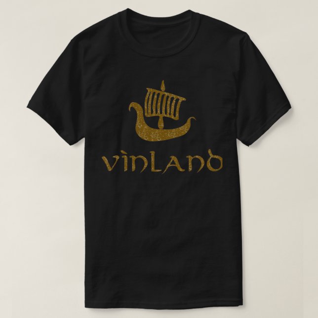 T-shirt bronze du Vinland 1 (Design devant)
