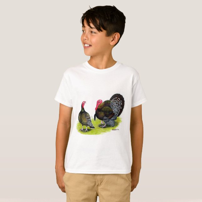 T-shirt Bronze large de Turquie (Devant entier)