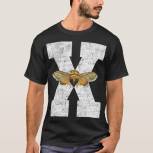 T-shirt Brood X Périodique Vintage 17 ans Invasion du Cana