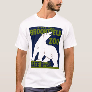 T-shirt Brookfield Zoo, Programme d'art fédéral Poster 193