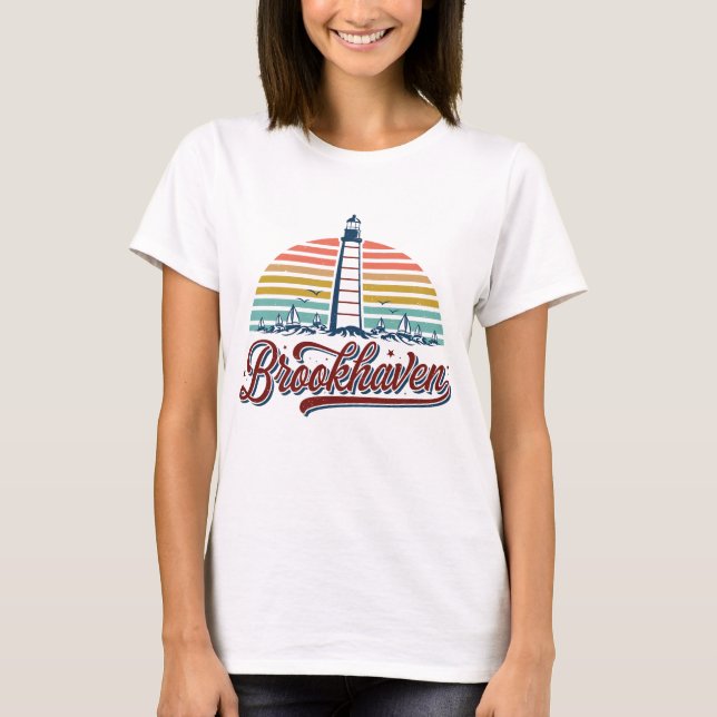 T-shirt Brookhaven New York (Devant)