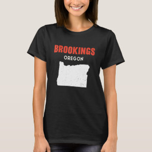 T-shirt Brookings Oregon USA State America Travel Oregonia