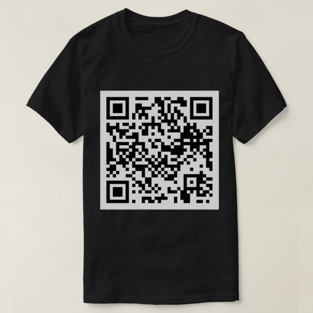 T-shirt Brooklyn 99 Je Veux Ça Comme Ça Sticker QR Code (Design devant)