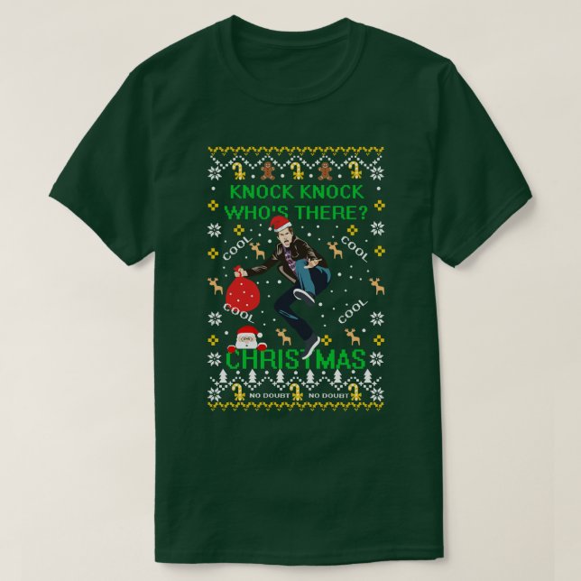 T-shirt Brooklyn 99 Sweater de Noël (Design devant)
