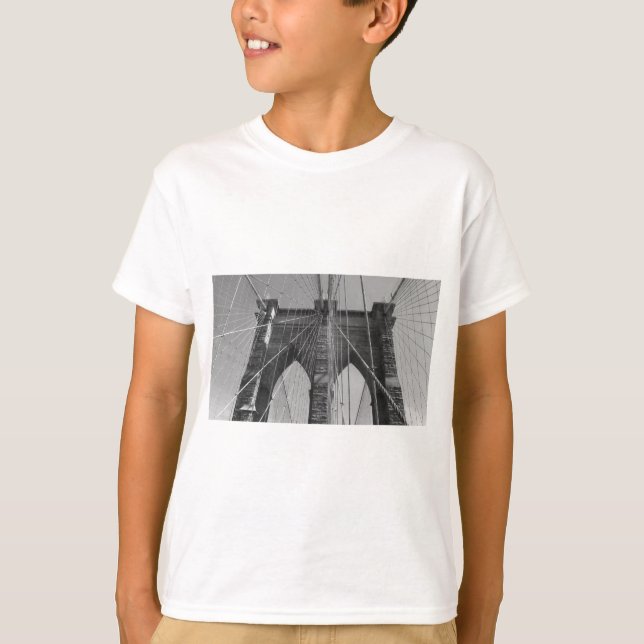 T-shirt Brooklyn Bridge New York City (Devant)