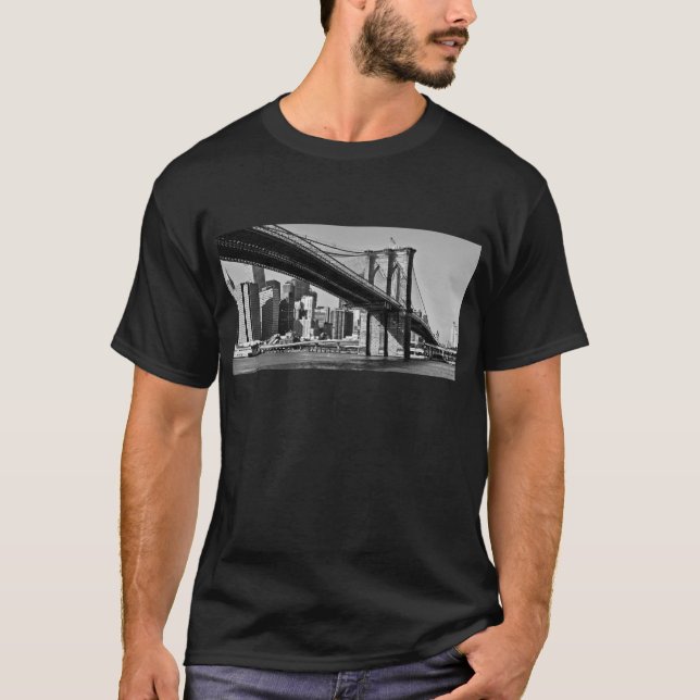 T-shirt Brooklyn Bridge New York City (Devant)