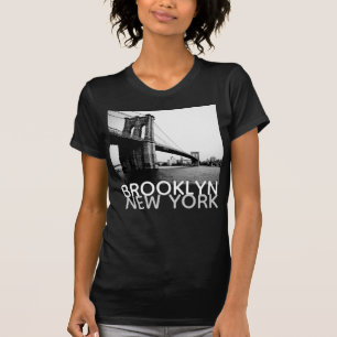 T-shirt Brooklyn Bridge New York pour femmes #2