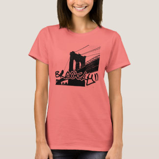T-shirt Brooklyn Bridge "Noir"