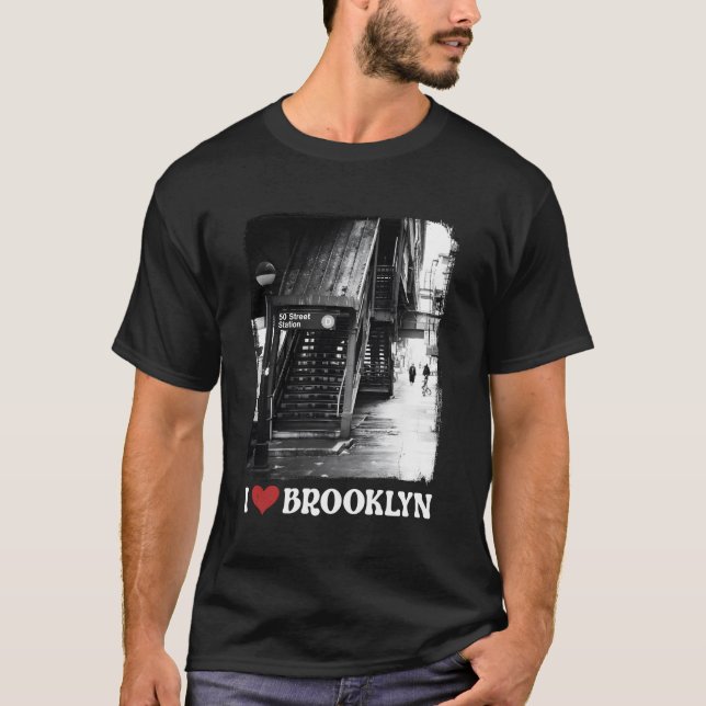 T-shirt Brooklyn Brooklyn Pride Brooklyn New York Brooklyn (Devant)