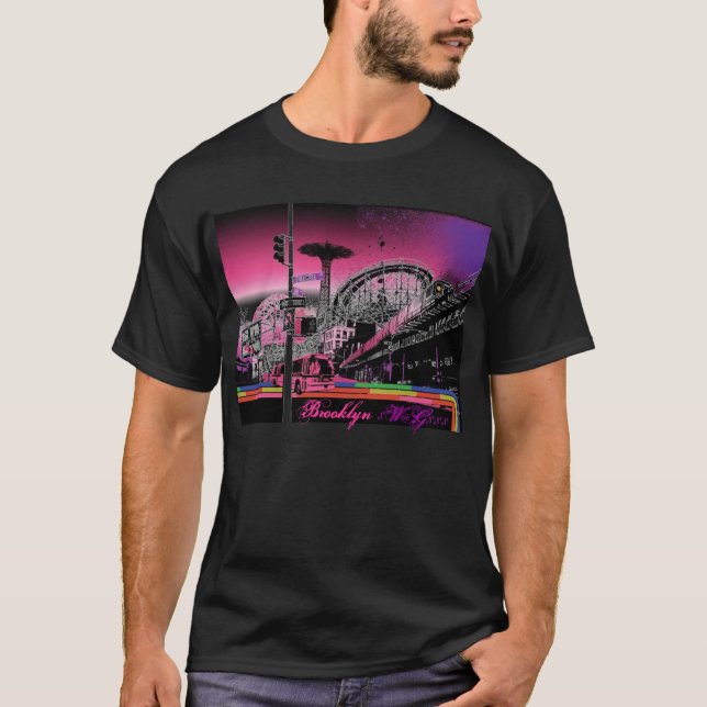 T-shirt BROOKLYN, Brooklyn, $ W@G (Devant)