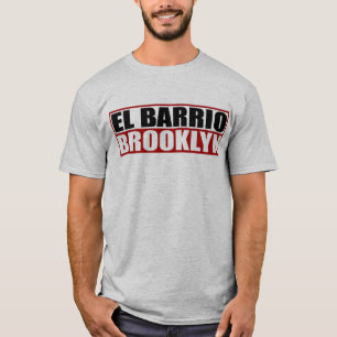T-shirt Brooklyn chemise de logo "de banlieue d'EL"
