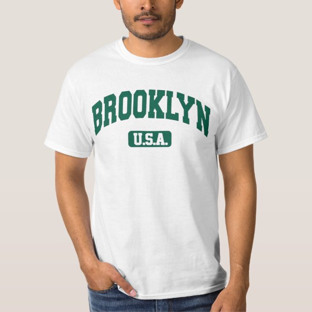 T-SHIRT BROOKLYN ÉTATS-UNIS (Devant)