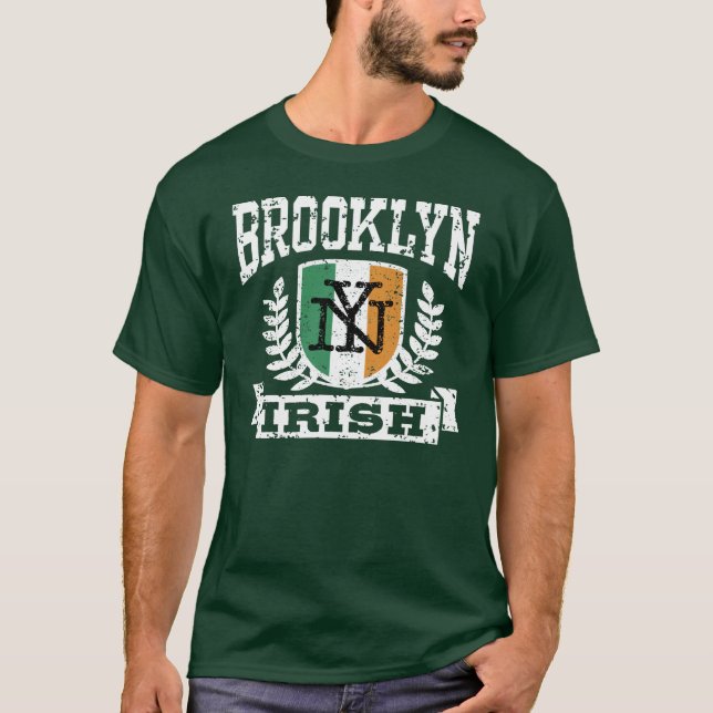 T-shirt Brooklyn irish (Devant)