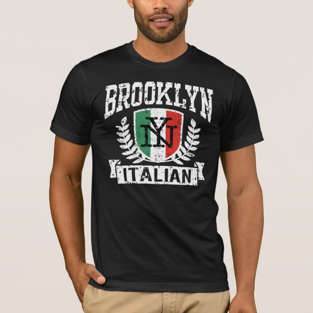 T-shirt Brooklyn Italien (Devant)