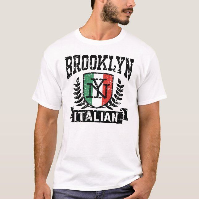 T-shirt Brooklyn Italien (Devant)