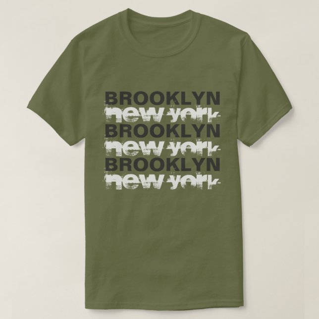 T-SHIRT BROOKLYN NEW YORK (Design devant)