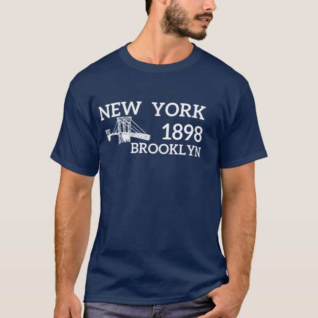 T-shirt Brooklyn New York (Devant)