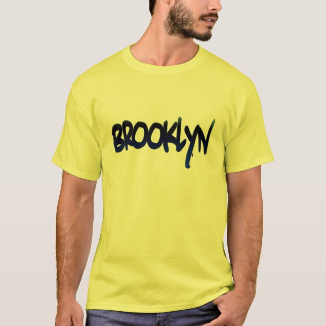 T-shirt Brooklyn New York City Shirt Design (Devant)