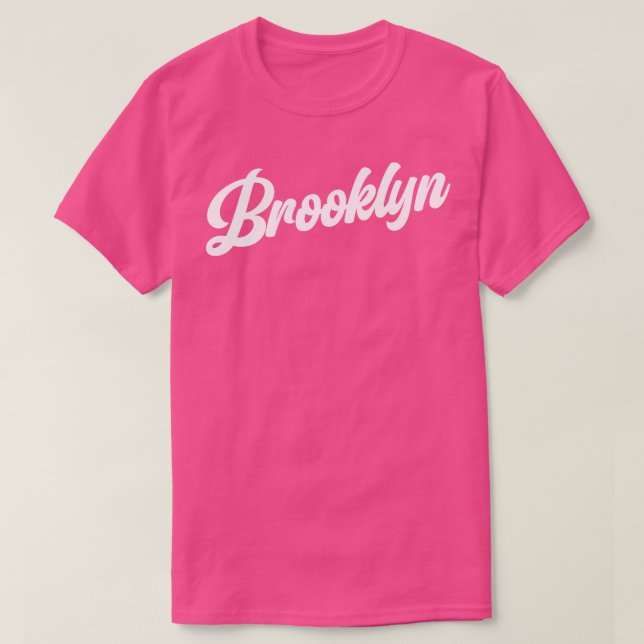 T-shirt Brooklyn Retro Brooklyn Nets (Design devant)