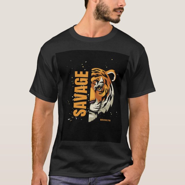 T-shirt Brooklyn Tiger (Devant)