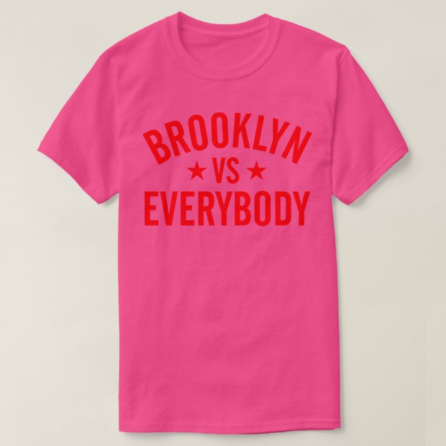 T-shirt Brooklyn Vs Tout Le Monde (Design devant)