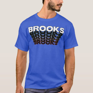 T-shirt Brooks Funny Retro Vintage Sunset Brooks 80s 90s g