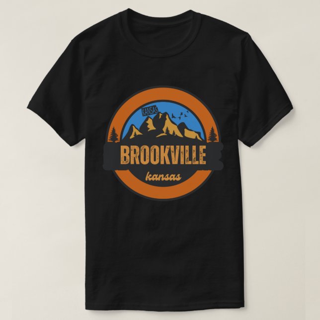 T-shirt Brookville, Kansas (Design devant)